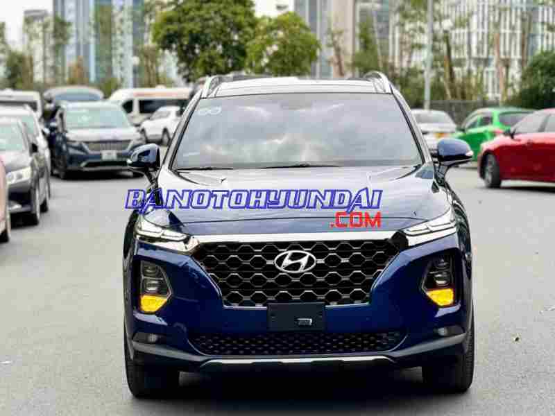 Cần bán xe Hyundai SantaFe Premium 2.4L HTRAC năm 2019 màu Xanh cực đẹp