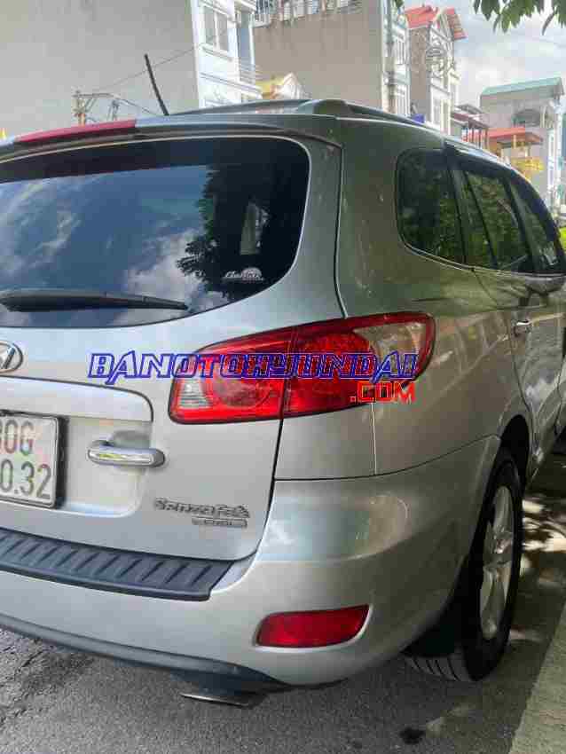 Cần bán gấp xe Hyundai SantaFe 2.2L năm 2008, màu Bạc, Số tự động