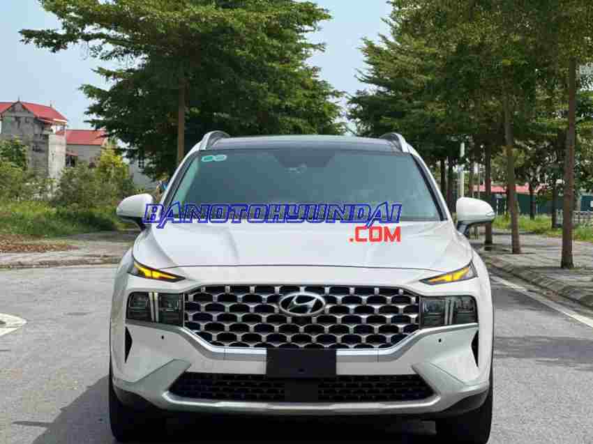 Cần bán gấp xe Hyundai SantaFe Cao cấp 2.2L HTRAC năm 2022, màu Trắng, Số tự động