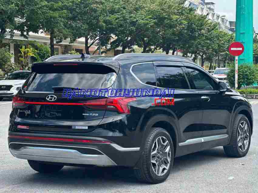 Cần bán gấp Hyundai SantaFe Cao cấp 2.2L HTRAC đời 2023, màu Xanh