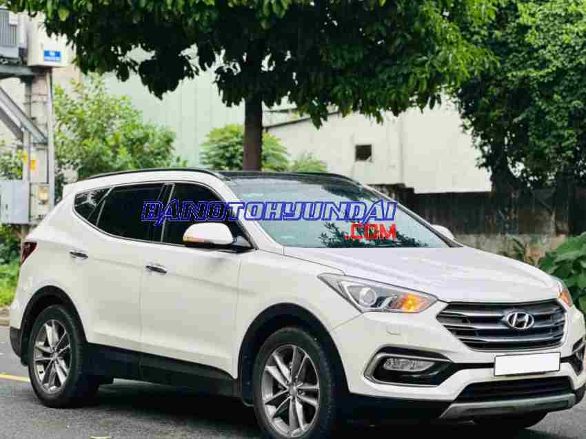 Cần bán gấp xe Hyundai SantaFe 2.2L 4WD 2018 màu Trắng