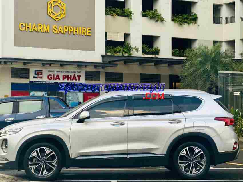 Bán Hyundai SantaFe Premium 2.2L HTRAC, màu Bạc, Máy dầu, 2019