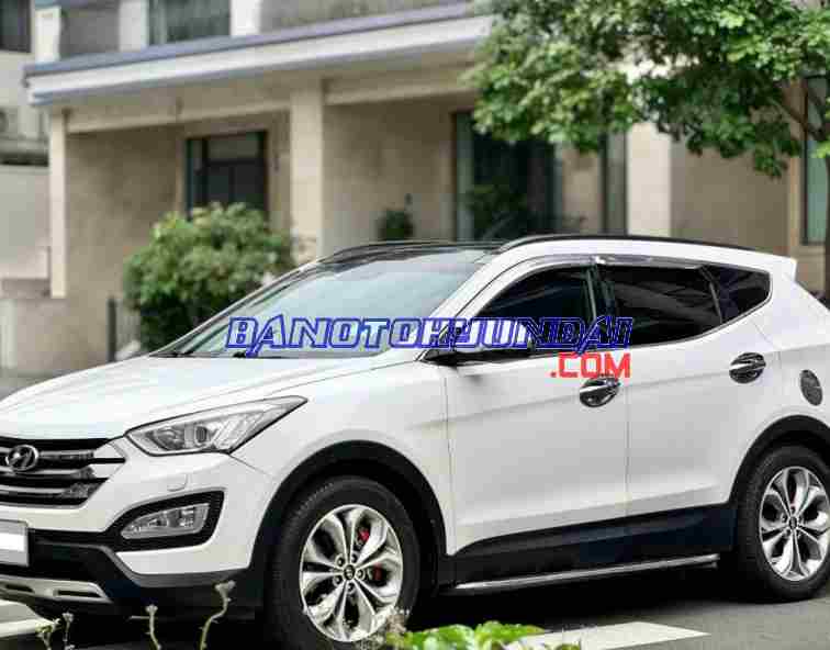 Cần bán Hyundai SantaFe 2.4L 4WD Máy xăng 2015 màu Trắng