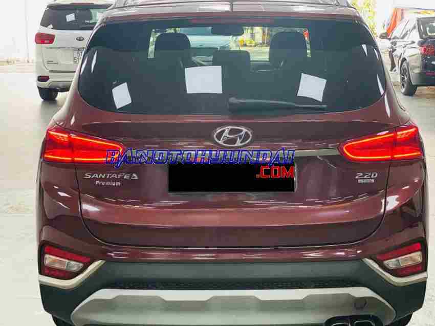 Cần bán Hyundai SantaFe Premium 2.2L HTRAC Máy dầu 2019 màu Đỏ