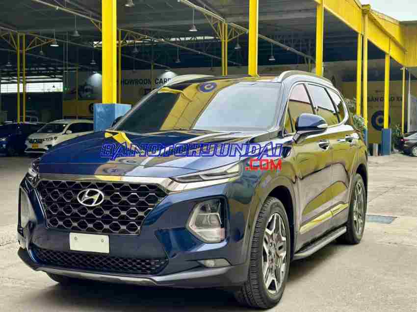 Cần bán xe Hyundai SantaFe Premium 2.2L HTRAC năm 2020 màu Xanh cực đẹp