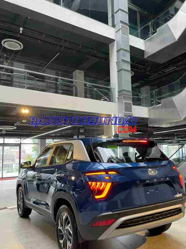 Bán xe Hyundai Creta Đặc biệt 1.5 AT 2024, màu Xanh