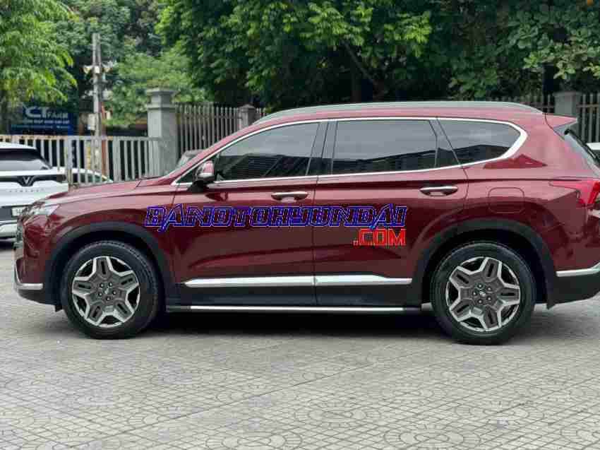 Cần bán gấp Hyundai SantaFe Cao cấp 2.2L HTRAC đời 2021, màu Đỏ