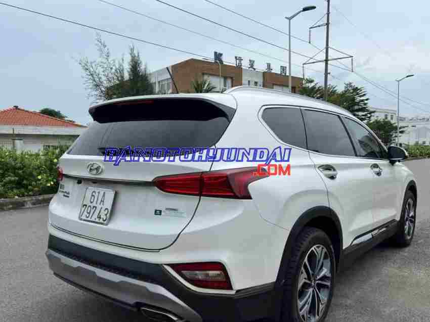 Bán Hyundai SantaFe Premium 2.4L HTRAC, màu Trắng, Máy xăng, 2020