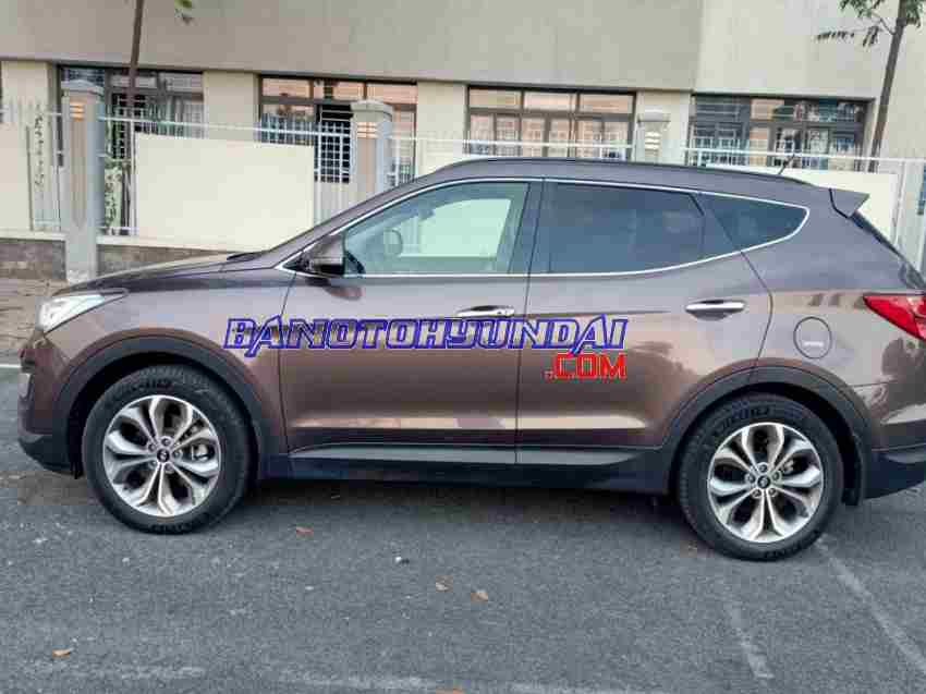 Cần bán gấp xe Hyundai SantaFe 2.4L 4WD 2014 màu Nâu