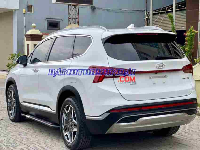 Cần bán gấp Hyundai SantaFe Cao cấp 2.2L HTRAC đời 2022, màu Trắng