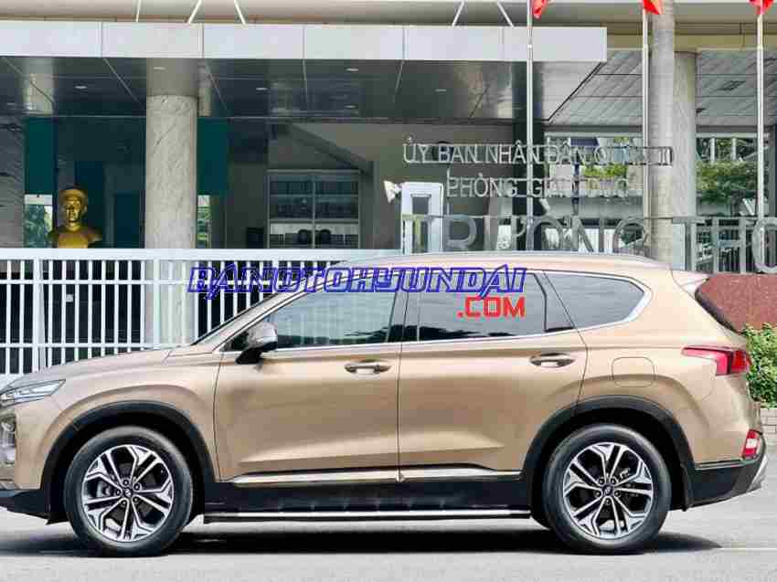 Cần bán gấp Hyundai SantaFe 2.4L HTRAC đời 2020, màu Nâu