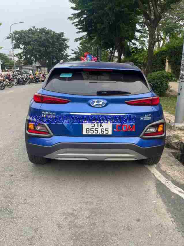 Cần bán xe Hyundai Kona 1.6 Turbo màu Xanh 2019