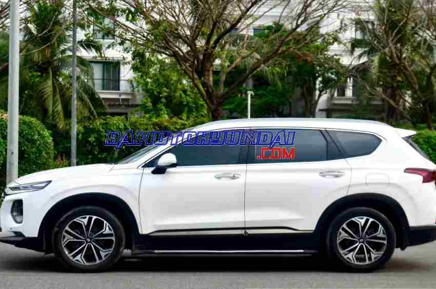 Cần bán gấp Hyundai SantaFe 2.4L HTRAC đời 2019, màu Trắng