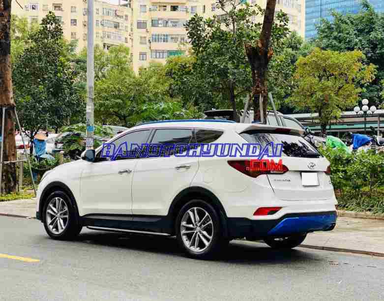 Bán Hyundai SantaFe 2.2L 4WD, màu Trắng, Máy dầu, 2017