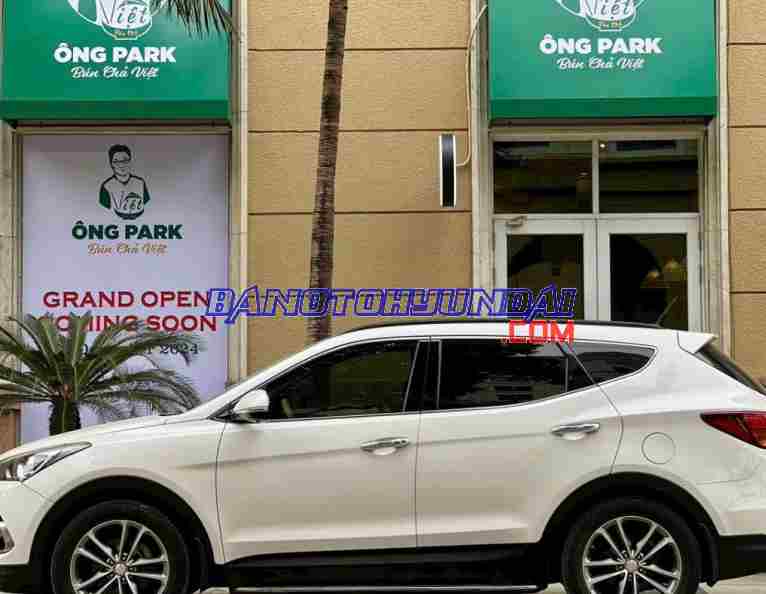 Cần bán xe Hyundai SantaFe 2.4L 4WD 2016 Số tự động màu Trắng