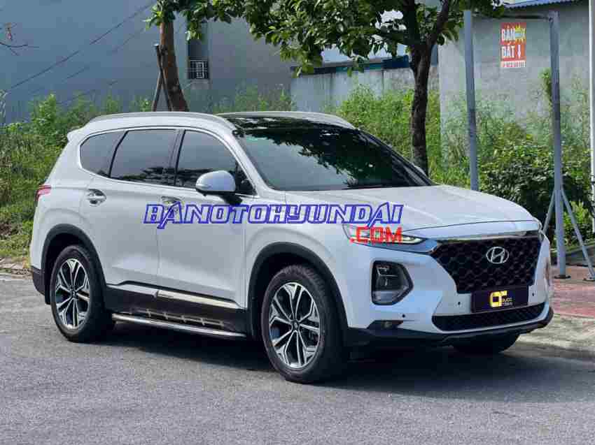 Cần bán gấp Hyundai SantaFe Premium 2.2L HTRAC đời 2020, màu Trắng