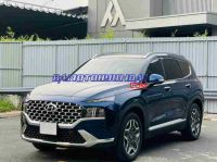 Cần bán gấp xe Hyundai SantaFe Cao cấp 2.5L HTRAC năm 2021, màu Xanh, Số tự động