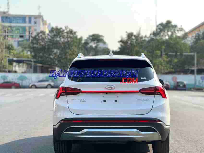 Cần bán gấp Hyundai SantaFe Cao cấp 2.2L HTRAC đời 2021, màu Trắng