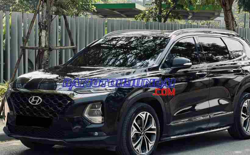 Cần bán gấp xe Hyundai SantaFe Premium 2.2L HTRAC 2019 màu Đen