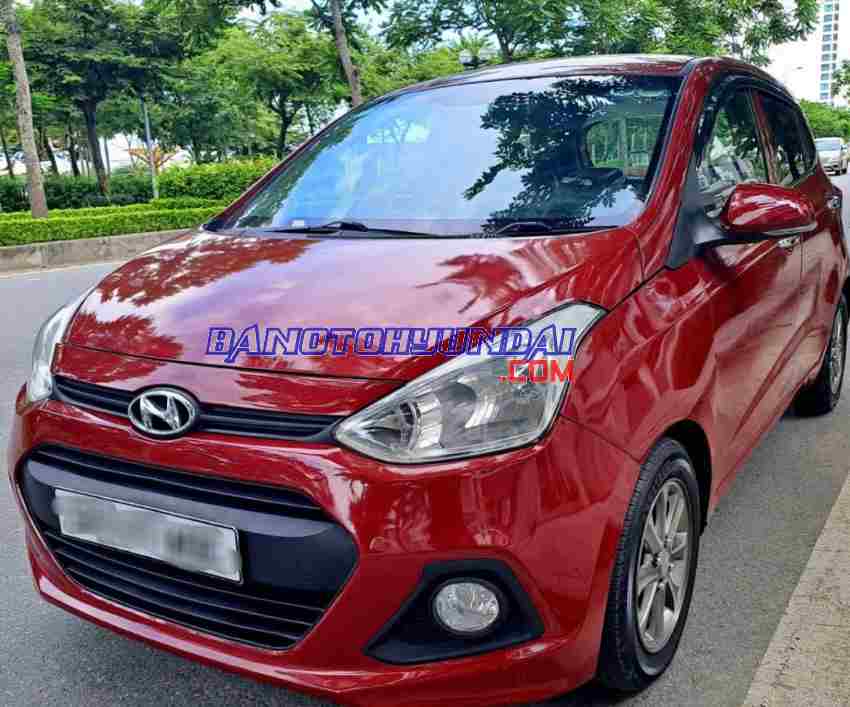 Cần bán gấp xe Hyundai i10 Grand 1.0 MT năm 2015, màu Đỏ, Số tay