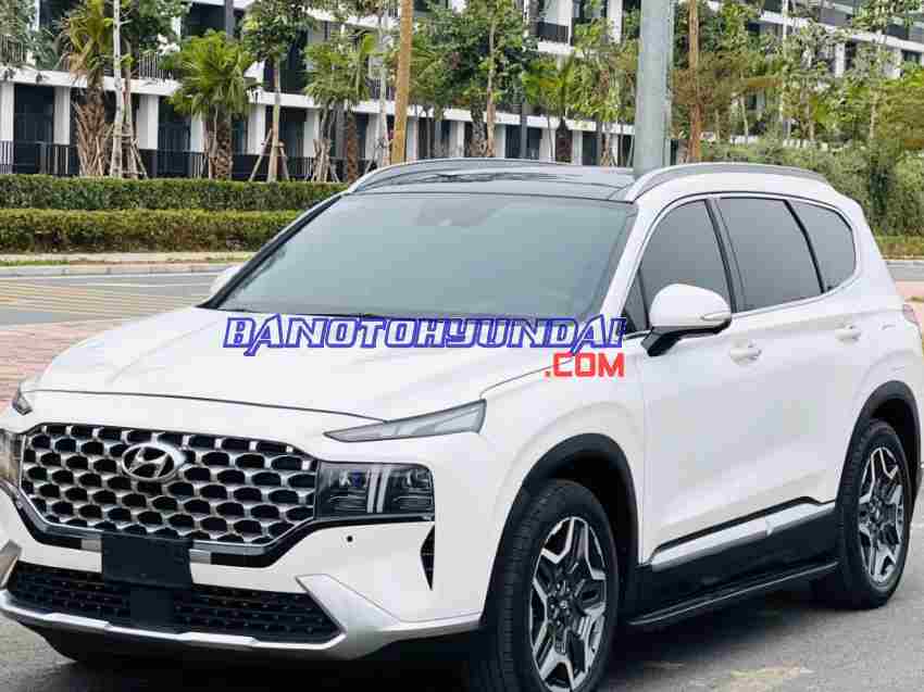 Bán Hyundai SantaFe Cao cấp 2.5L HTRAC 2021 - Trắng