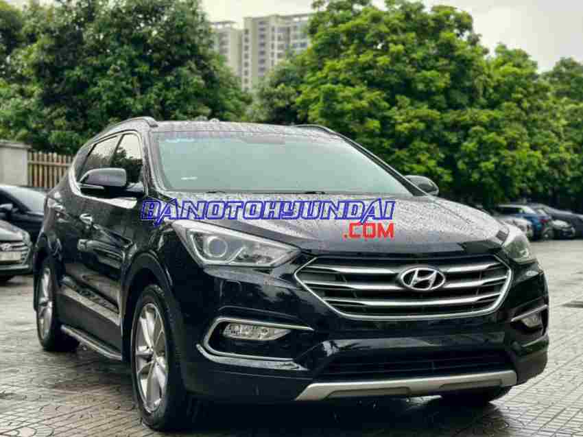 Cần bán gấp xe Hyundai SantaFe 2.4L 4WD 2018 màu Đen