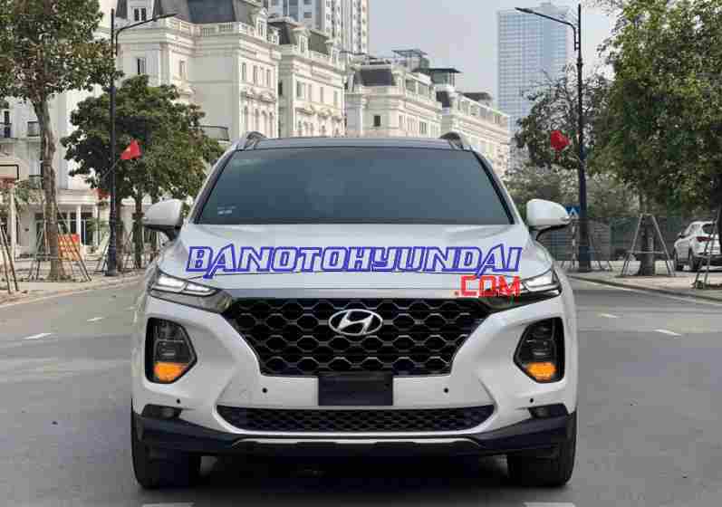 Cần bán xe Hyundai SantaFe Premium 2.2L HTRAC màu Trắng 2019