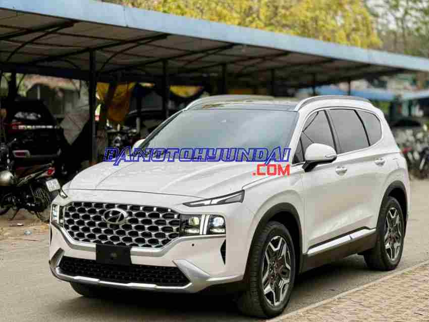 Cần bán xe Hyundai SantaFe Cao cấp 2.2L HTRAC 2021 Số tự động màu Trắng