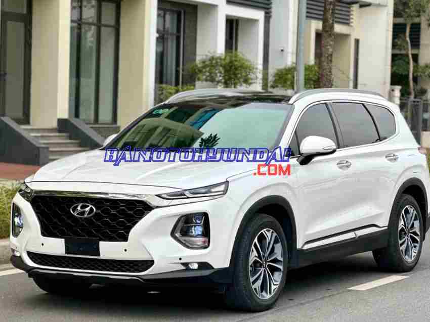 Cần bán gấp xe Hyundai SantaFe Cao cấp 2.2L HTRAC 2021 màu Trắng