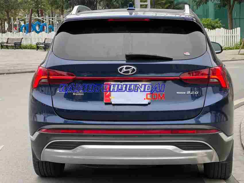 Cần bán Hyundai SantaFe Cao cấp 2.2L HTRAC Máy dầu 2023 màu Xanh