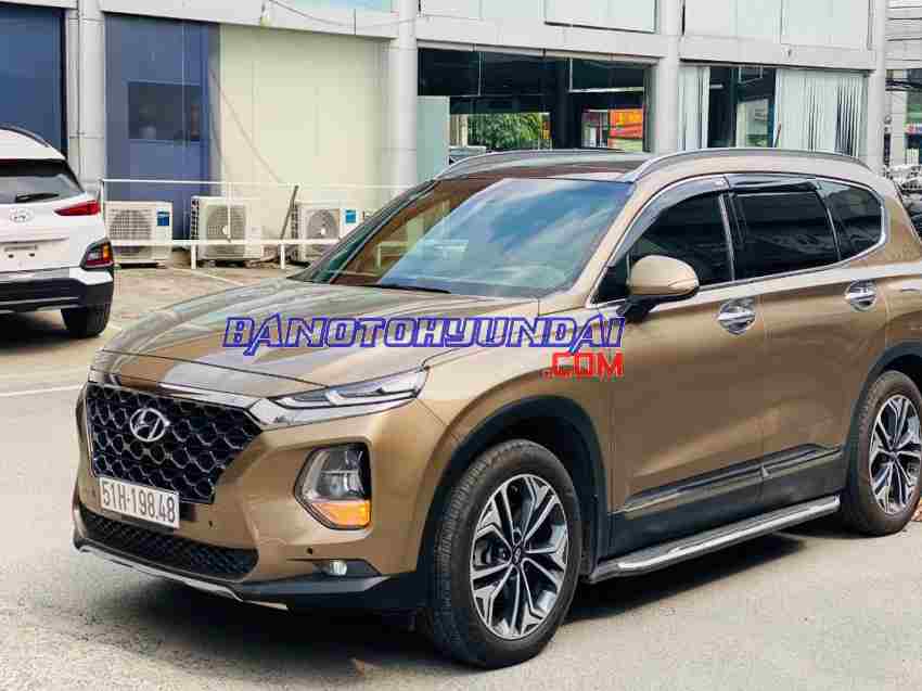 Bán Hyundai SantaFe Premium 2.2L HTRAC, màu Vàng, Máy dầu, 2019