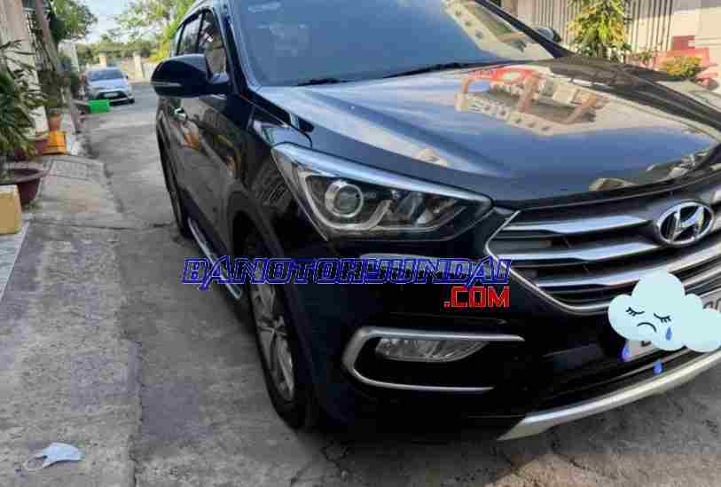 Cần bán gấp xe Hyundai SantaFe 2.4L 4WD 2018 màu Đen