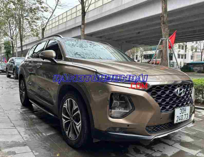 Cần bán xe Hyundai SantaFe Premium 2.2L HTRAC năm 2019 màu Vàng cực đẹp