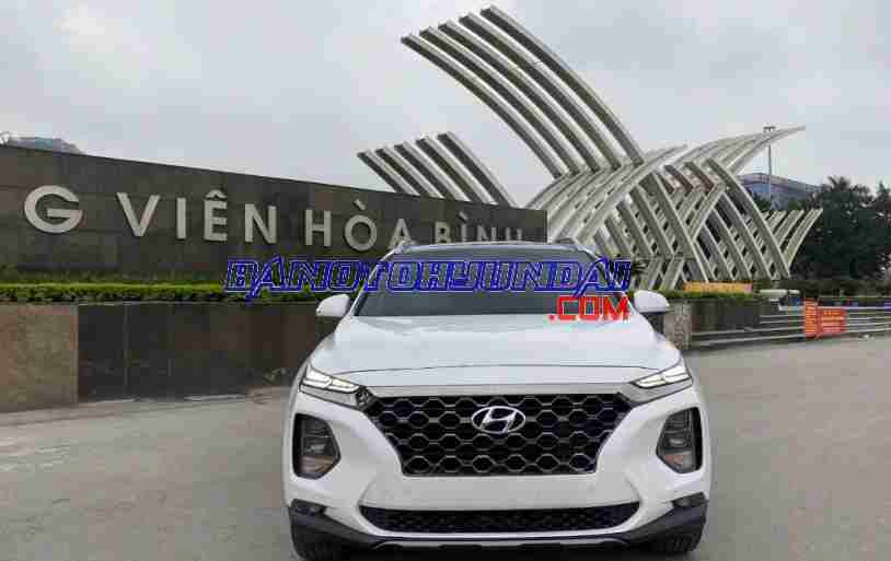 Cần bán xe Hyundai SantaFe Premium 2.2L HTRAC màu Trắng 2020