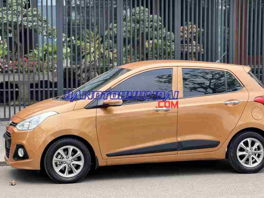 Cần bán Hyundai i10 Grand 1.0 AT Máy xăng 2014 màu Vàng