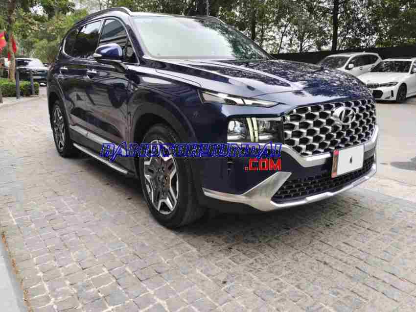 Bán Hyundai SantaFe Cao cấp 2.2L HTRAC 2021 - Xanh