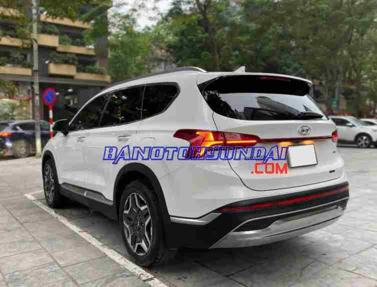 Cần bán gấp Hyundai SantaFe Cao cấp 2.5L HTRAC đời 2021, màu Trắng