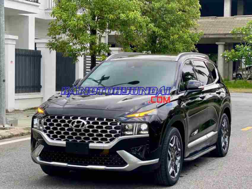 Cần bán xe Hyundai SantaFe Cao cấp 2.2L HTRAC 2021 Số tự động màu Đen