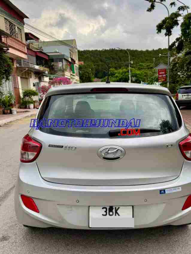 Bán Hyundai i10 Grand 1.2 AT, màu Bạc, Máy xăng, 2014