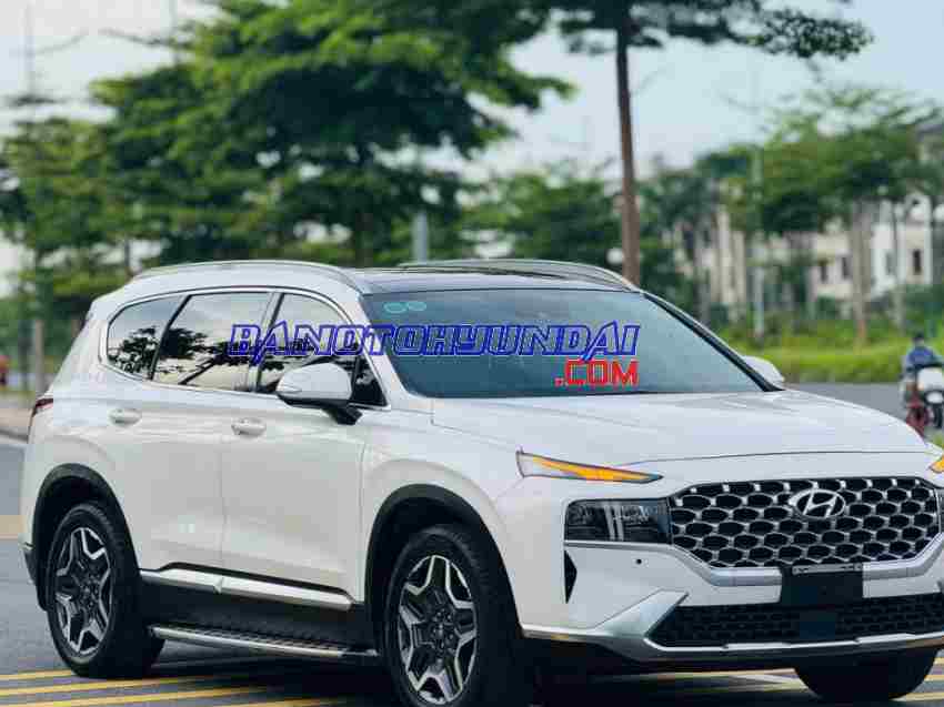 Cần bán gấp xe Hyundai SantaFe Cao cấp 2.5L HTRAC 2023 màu Trắng