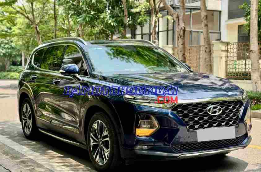 Cần bán xe Hyundai SantaFe Premium 2.2L HTRAC 2019 Số tự động màu Xanh