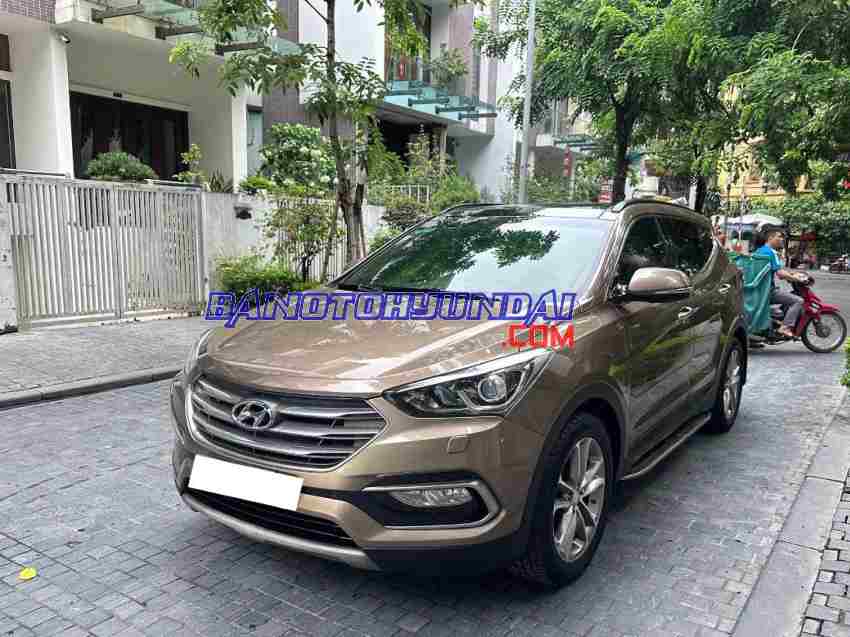 Hyundai SantaFe 2018 Suv màu Vàng