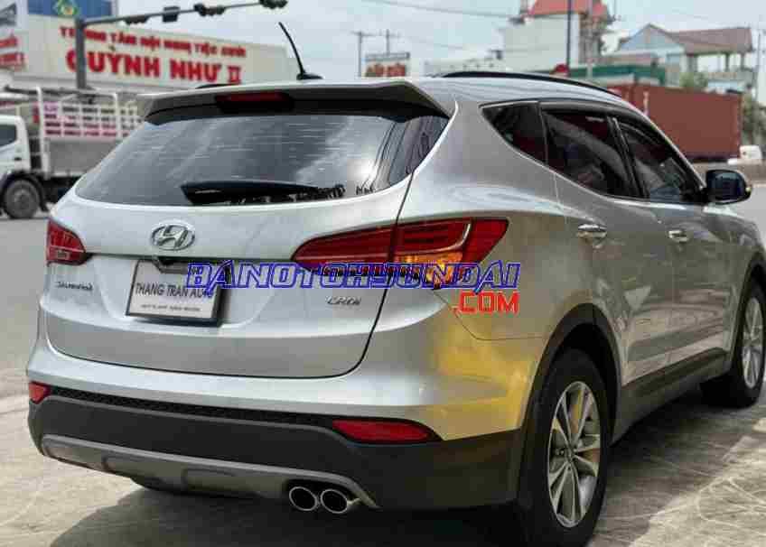 Bán Hyundai SantaFe 2.2L, màu Bạc, Máy dầu, 2015