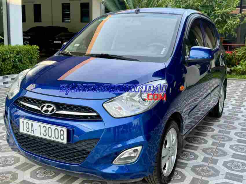 Cần bán xe Hyundai i10 1.2 AT năm 2011 màu Xanh cực đẹp