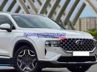 Bán Hyundai SantaFe Cao cấp 2.5L HTRAC, màu Trắng, Máy xăng, 2021