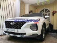 Bán Hyundai SantaFe 2.2L, màu Trắng, Máy dầu, 2019