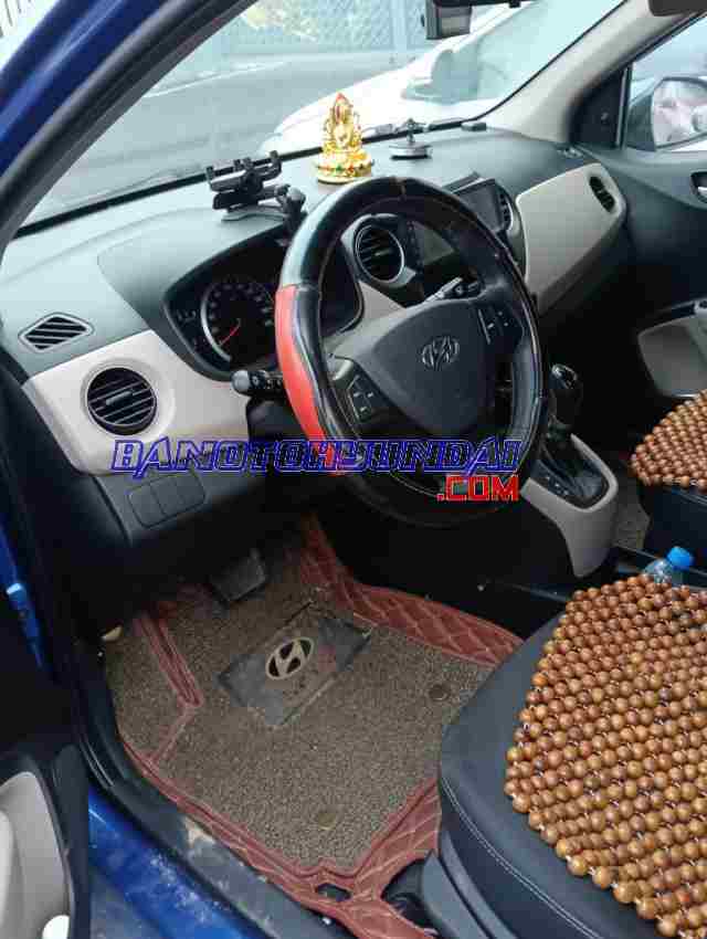 Cần bán Hyundai i10 Grand 1.0 AT Máy xăng 2018 màu Xanh