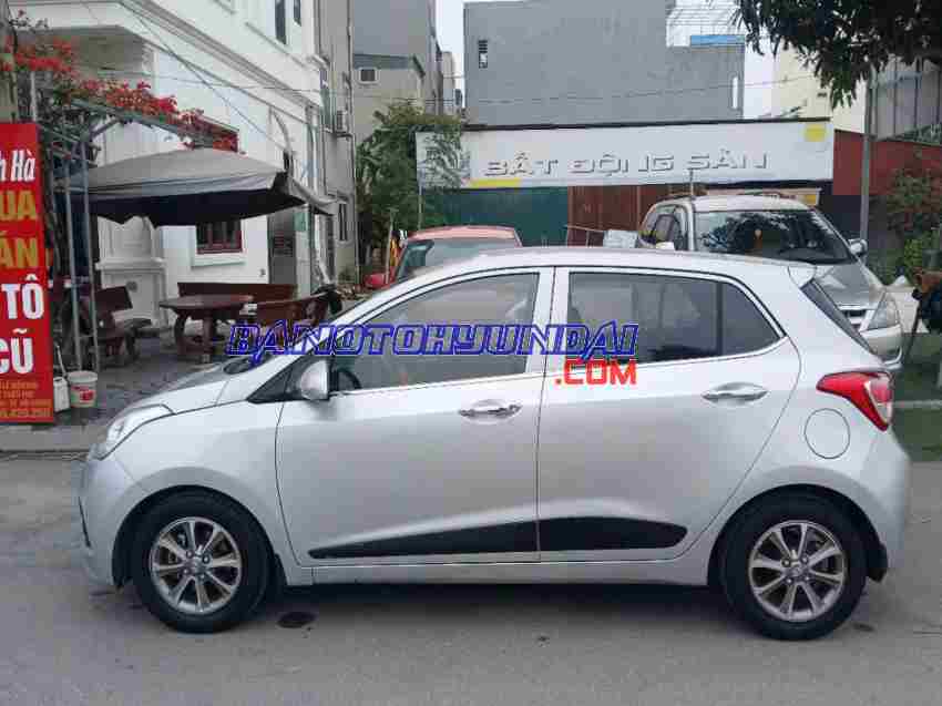 Bán Hyundai i10 Grand 1.2 AT, màu Bạc, Máy xăng, 2014