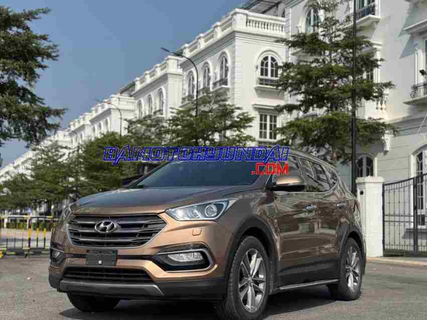 Bán Hyundai SantaFe 2.4L 4WD 2017 - Nâu