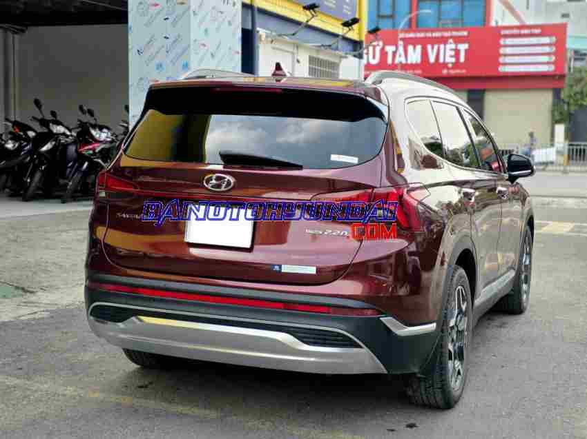 Bán Hyundai SantaFe Cao cấp 2.2L HTRAC, màu Đỏ, Máy dầu, 2023